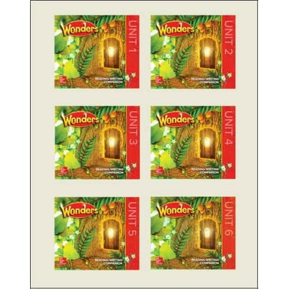 Wonders Grade 1 Reading/Writing Companion Package