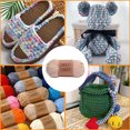 thumbnail image 4 of 1 rollo de hilo para manualidades, 100 g, costura, bricolaje, hilo grueso para ganchillo (24) Ehuebsd Libre de BPA, 4 of 9
