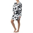 thumbnail image 3 of Wrangler Women's Long Sleeve Flannel Pajama Sleepshirt, Sizes S-4X, 3 of 12