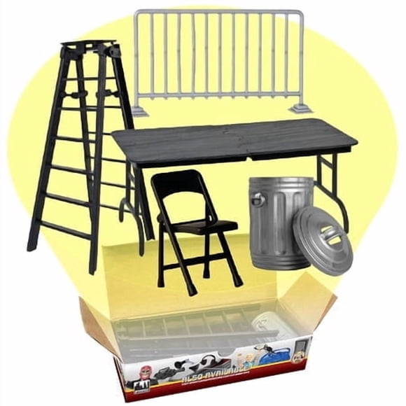 Set Of 5 Wrestling Prop Accessories For Wrestling Action Figures