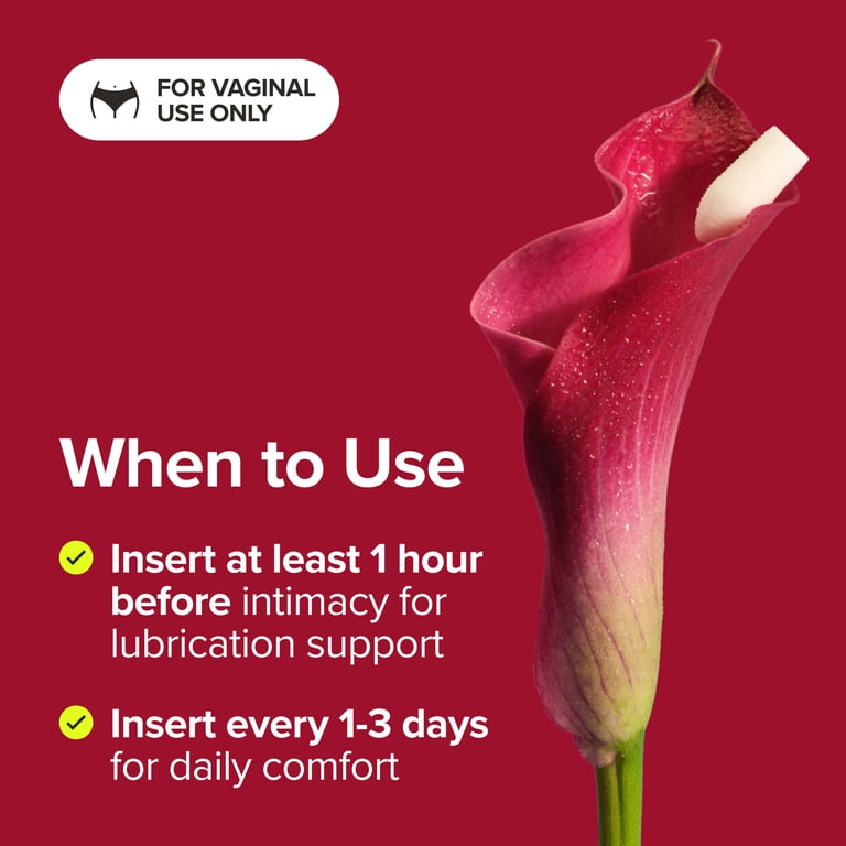 vaginal suppository for lubrication Femallay Original Personal Wellness Vitamin E Vaginal Moisturizing  Suppositories, Box of 14 + Vaginal Applicator (Unscented) Ingredients and  Reviews