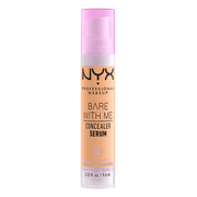 NYX Professional Makeup Bare With Me Concealer Serum, Medium Coverage, Tan, 0.32 fl oz