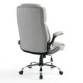 thumbnail image 5 of GENESIS Stylish Comfortable Office Desk Chair, Customer Rolling Seat, Butterfly mechanism Adjustable Height Perfect for Office, Conference Room, Reception, Waiting Area, Grey, 5 of 8