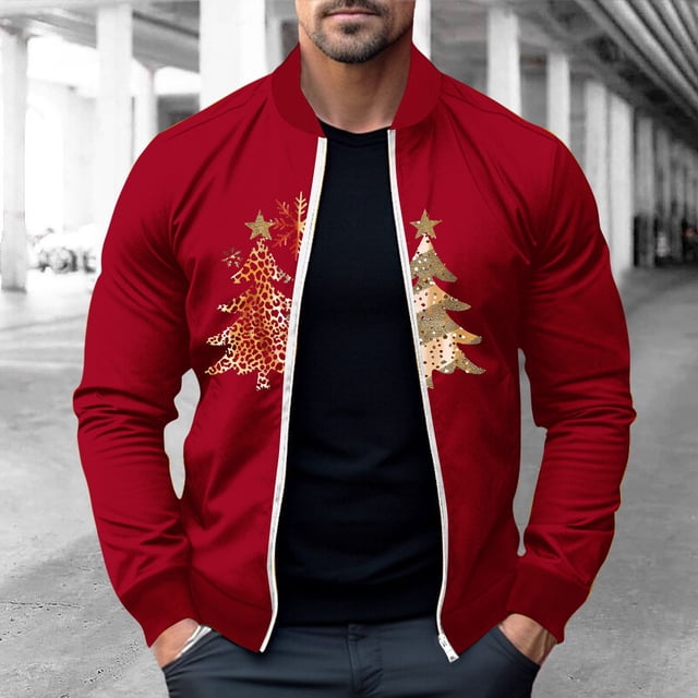 LOVZFMLL Jackets for Men Pullover Sweater Stand Collar Elastic Solid Color Half Sweater For Men Stand-up Collar Sweater