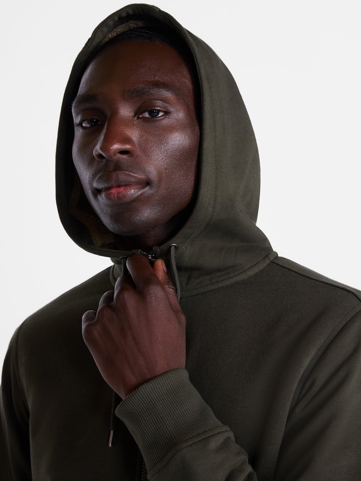 George Men's and Big Men's High Pile Fleece Hoodie, Sizes S-3XL