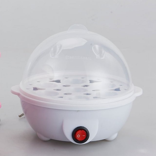 Popular olla para cocinar huevos multifunción, vaporera de huevos para el hogar, máquina de sopa de huevos de acero inoxidable, mini máquina de desayuno, esterilizador de biberones