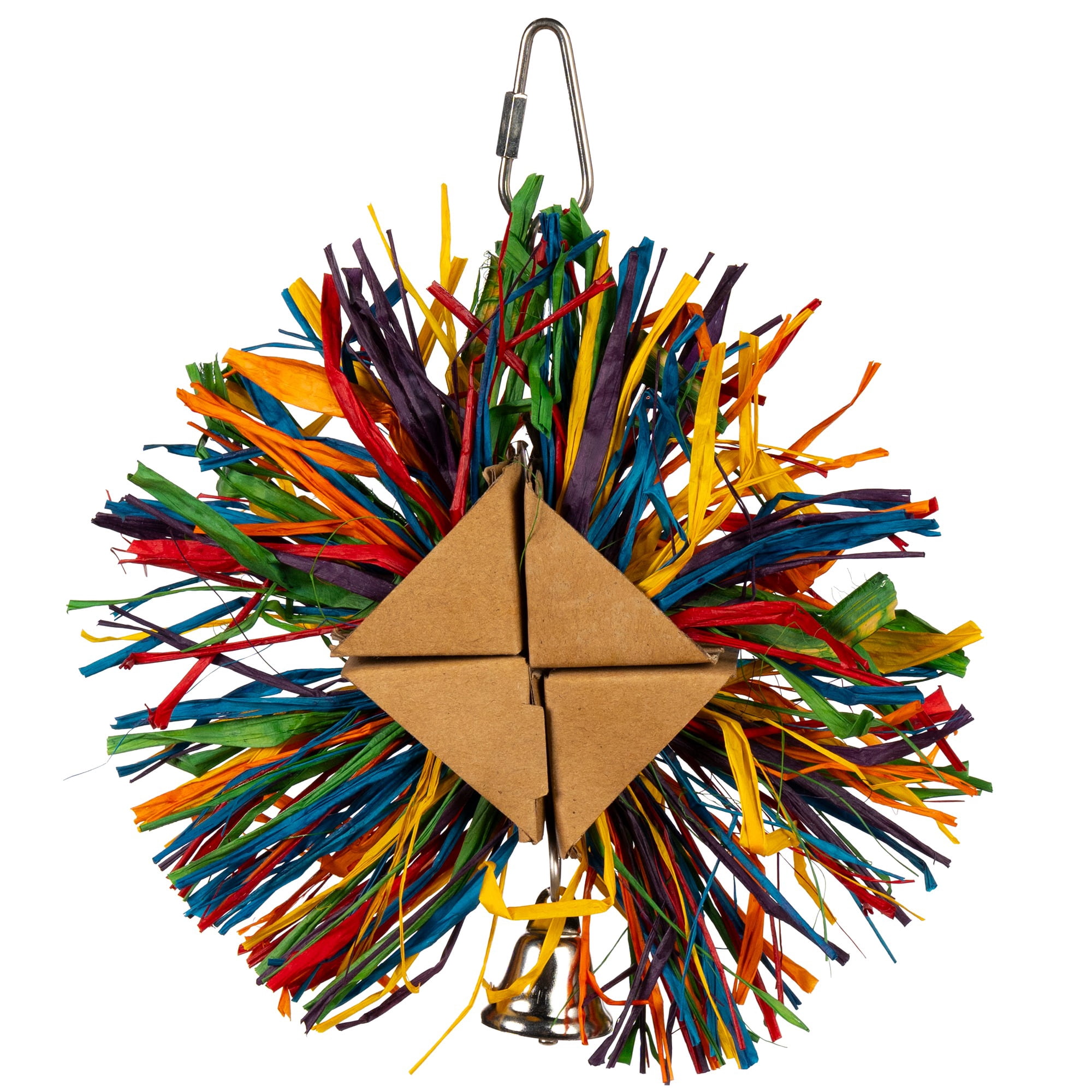 Prevue Pet Products Playfuls Raffia Rainbow Bird Toy