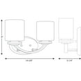 thumbnail image 7 of Nissé Collection Two-Light Bath & Vanity, 7 of 7