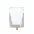 thumbnail image 2 of Aspen Creative 62206, One Metal Bathroom Vanity Wall Light Fixture, 5" Wide, Transitional Design in Satin Nickel, 2 of 4