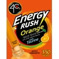 thumbnail image 3 of 4C Powder Energy Rush Stix, Energy Rush - Orange 350 Count, Bulk Buy, Singles Stix, On the Go, Refreshing Water Flavorings, Value Pack, 3 of 6