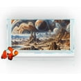 thumbnail image 4 of 24X12IN Cosmic Spaceterrarium Background, Cool Parallel Space Themed Aquarium Reptile Habitat Background, Aquarium Background with 10EVA Double-Sided Tape, 4 of 5