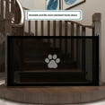 thumbnail image 3 of Dog Gate, Dogs Screen Mesh Gate Fence Safety Pet Stairs Gate Portable Folding Mesh Gate Safe Guard for Gentle Dogs Cats Indoor Outdoor, 3 of 7