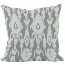 Simply Daisy Ikat Print Decorative Pillow, 16" x 16"