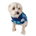 thumbnail image 3 of Pet Life LLC SW1BKXS Pull pour Animaux de Compagnie Style Argyle Côtelé, 3 of 5