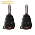 thumbnail image 2 of AKS KEYS New Replacement for Dodge 2005-2012 Remote Key Fob 3B FCC# OHT692427AA (2 Pack), 2 of 2