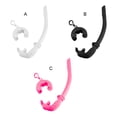 thumbnail image 3 of Eigraketly Tubos de esnórquel plegables con estuche de almacenamiento compacto Mujeres Respiración Snorkel Buceo Deportes Buceador Snorkels Blanco Deportes acuáticos Blanco Eigraketly OD024448-01, 3 of 6