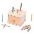 thumbnail image 1 of Milaget Object Permanence Box Educational Developmental Toy Wood for Boys Girls Gift Stick Box, 1 of 9