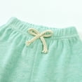 thumbnail image 6 of lnmuld Kids Summer 2 Piece Outfit Breathable Short Sleeve Top & Comfortable Shorts for Outdoor Play Size:3-4 Years, 6 of 8