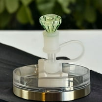 pvdgvd Food-Grade Silicone Straw Overflow Stopper, Leak-Proof & Dirt-Resistant, Fits Multiple Cups, Easy to Clean, Outdoor Accessory