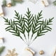 thumbnail image 5 of Ramas de pino de cedro sintético de Navidad | Tallos de 16 plantas sintéticas | Esquejes de plástico de 14 pulgadas para guirnaldas, coronas, jarrones y decoración navideña interior y exterior |, 5 of 6