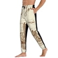 thumbnail image 3 of Kdxio New York Pattern Joggers,Sweatpants for Men with Pockets-XX-Large, 3 of 5