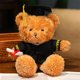 thumbnail image 5 of Osito de doctor para la temporada de graduación con peluches de graduación, muñeco de graduación, muñeco de tela, regalo de graduación para regalar., 5 of 5