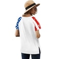 thumbnail image 3 of T-shirts pour Femmes à Manches Courtes, Col Ras du Cou, T-Shirts Unis Basiques, 3 of 4