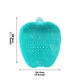 thumbnail image 3 of Xihbxyly Esterilla de Masaje para Pies, Exfoliante para Callos, con Ventosa, para Aliviar El Estrés, Mejorar La Circulación y Aliviar La Fascitis Plantar, Color Azul, Verde, Blanco y Café, 27,5 X 24,, 3 of 4