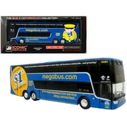 Van Hool TDX Double Decker Coach Bus "Megabus" Limited Edition to 504 pieces 1/87 (HO) Diecast Model by Iconic Replicas
