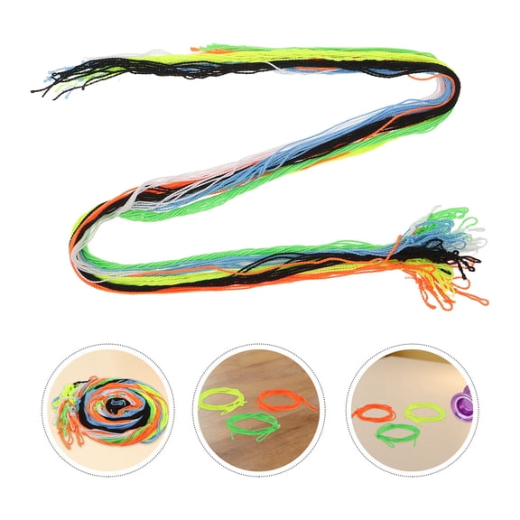 BESTYASH 60-Pack Assorted Color Polyester Yo-Yo Strings for Professional Competition, Practice, and Performance Use