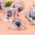 thumbnail image 3 of cusdie 7-Die DND Dice, Polyhedral Dice Set Filled with Skull for Role Playing Game Dungeons and Dragons D&D Dice MTG Pathfinder, 3 of 5