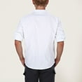 thumbnail image 5 of YUHAOTIN Men's T-Shirts Graphic Rock Bands Men's Cotton Linen Shirt Long Sleeve Hippie Casual Beach T Shirts Mens T Shirts Casual Graphic Vintage Men Poloshirt, 5 of 9