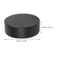 thumbnail image 2 of CATIEBYE 5Pcs Black PU Ice Hockey Pucks with Solid Construction for Practice Use, 2 of 8