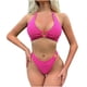 thumbnail image 5 of Traje de baño para mujer, moderno traje de baño de dos piezas con abertura en color liso para mujer, trajes de baño para mujer, conjuntos de bikini para mujer, trajes de baño bikini para mujer, 5 of 5
