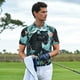 thumbnail image 3 of Balery Black Panther Floral Illustration Camisa Polo de Hombre con Estampado, de Manga Corta y Tejido Medio, Camisa Tipo Golf Polo-Small, 3 of 6