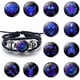 thumbnail image 1 of Pulsera de constelaciones, pulsera luminosa con patrón de dibujos animados que brilla en la oscuridad, pulseras de cuerda ajustables negras., 1 of 5