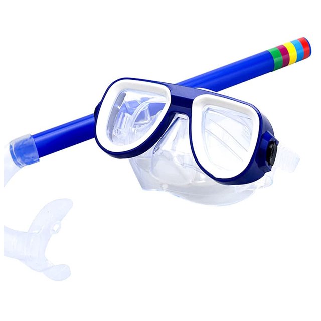 Diving Masks Awnings Diving Masks Dry Snorkel Set, Anti-fogging Tempered Glass Lens