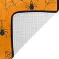 thumbnail image 4 of GZHJMY Halloween Spider Web Orange Area Rug Living Room Rugs - 5'3" x4 Abstract Large Soft Indoor Washable Rug Low Pile Carpet for Bedroom Dining Room Office Carpet Runner, 4 of 6