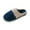 Blue, variant on KELINFONG Womens Mens Comfort Memory Foam Slippers Fuzzy Slip on House Shoes with Indoor Outdoor Anti-Skid Sole