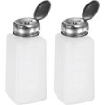 thumbnail image 1 of Lot de 2 250ml (8.5 oz) Distributeur de Solvant d'Alcool avec Bouchon en Acier Inoxydable pour solution d'Acétone, 1 of 5
