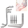 thumbnail image 4 of Dental Implant Guide Set,6pcs/Set Implant Guide Set Dental Implant Guide Locator,Dental Implant Locating Guide Plate for Dentist Orthodontic Tools, 4 of 5