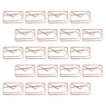 thumbnail image 4 of KAKOWELY Paper Clips 20Pcs Portable Envelope Paperclips Decorative Planner Clips Delicate Office Paperclips1.38"X0.87"X0.04", 4 of 5