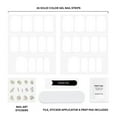thumbnail image 3 of Dashing Diva Gloss Color + Art Ultra Shine Gel Nail Strips and Stickers, Pearly Pop, 26 Count, 3 of 5