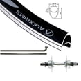 thumbnail image 2 of Wheel Shop, Alex DA22 Black/ Formula TH-51, Wheel, Rear, 700C / 622, Holes: 32, Bolt-on, 120mm, Rim, Fixed/Freewheel, 2 of 3