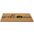 thumbnail image 5 of Northlight Natural Coir Pumpkin "Welcome" Halloween Doormat - 18" x 30", 5 of 5