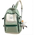 thumbnail image 1 of Mochila Kawaii, mochila para niña con, mochila para jóvenes, mochila para estudiantes de secundaria (verde), 1 of 3
