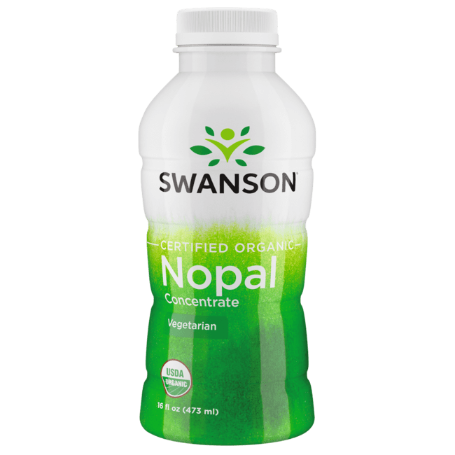 Swanson Certified Organic Nopal Juice 16 fl oz Liquid