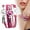 Hot Pink, variant on Heart Leather Rope Wrap Bracelets Stackable Boho Cuff Bangles Trendy Pearl Bracelets with Clasp for Women Mother Gift Jewelry