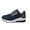 Navy, variant on Tennis Sneakers Running Shoes for Women Fashionable Lace Up Sneakers with Thick Sole for Versatile Style and Comfort