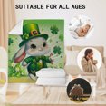 thumbnail image 5 of Rbaofujie Toddler Blanket St. Patrick'S Day Series Flannel Blanket Home Office Nap Blanket Living Room Sofa and Spring Flannel Blanket Christmas Throw Blanket, 5 of 5